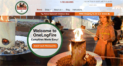 Desktop Screenshot of onelogfire.com